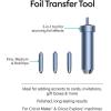 imageCricut Transfer Sheets Silver 8 ct Foil Tansfer 2008707Silver