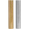 imageCricut Glitter Iron On Vinyl Sheets 12quot x 120quot DIY Supplies Bulk HTV Rolls  GoldMetallics Value Pack