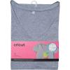 imageCricut Womens Fitted TShirt Blank VNeck SGray