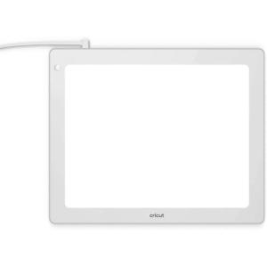 imageCricut BrightPad Go 292 cm x 228 cm Flexible LED Light Five Brightness Settings Up to 4200 Lumens Cordless and Portable Drawing Light Pad for Tracing Weeding Vinyl Sketching Diamond PaintingBrightPad Standard