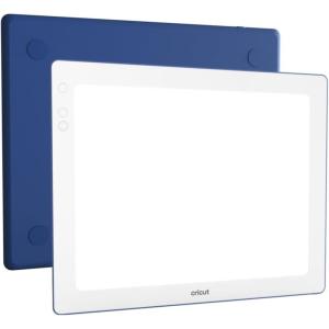 imageCricut BrightPad Go 292 cm x 228 cm Flexible LED Light Five Brightness Settings Up to 4200 Lumens Cordless and Portable Drawing Light Pad for Tracing Weeding Vinyl Sketching Diamond PaintingBrightPad Go