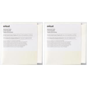 imageCricut ColdPress Watercolor Cards R40 10ct Customizable Blank Greeting Cards with Envelopes Create Personalized Birthday Cards Thank You Cards ampamp Invites Compatible with Cricut Machines12 ct Pack of 2