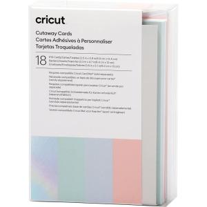imageCricut Cutaway Cards Neutrals Sampler  R40 12 ctPastel