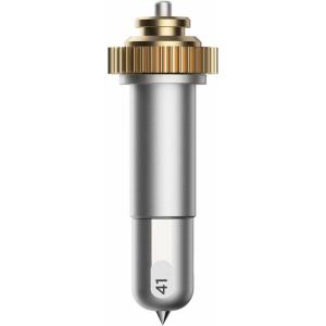 imageCricut Engraving Tip  QuickSwap Housing Premium Carbide Steel Engraving Tip Inscribes Lasting Design on Glass Metal ampamp More Compatible with Cricut Maker Cutting Machine Silver