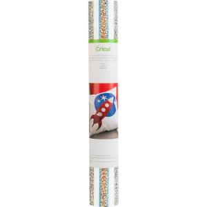 imageCricut Holographic Sparkle Iron On Blue  2Pack of 2ft Rolls 12quotx24quot  HTV Heat Transfer Vinyl for Shirts Apparel Hats ampamp More  Compatible with Cricut EasyPress ampamp MachinesSilver