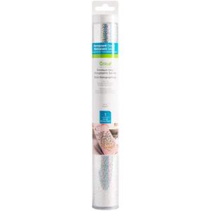 imageCricut Holographic Sparkle Vinyl Dark Blue  4ft Roll 12quotx48quot  Compatible with Cricut Maker ampamp Explore MachinesSilver