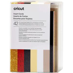 imageCricut Insert Cards R10 Create DepthFilled Birthday Cards Thank You Cards Custom Greeting Cards at Home Compatible with Cricut JoyMakerExplore Machines Glitz and Glam Sampler 42 ct