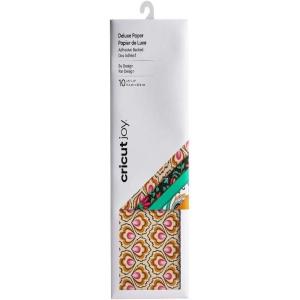 imageCricut Joy AdhesiveBacked Deluxe Paper  DIY Craft Paper for Scrapbooking and Other Art Projects  Black and White Botanicals 10 ct 2007343BY DESIGN