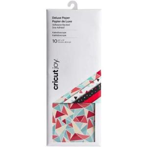 imageCricut Joy AdhesiveBacked Deluxe Paper  DIY Craft Paper for Scrapbooking and Other Art Projects  Black and White Botanicals 10 ct 2007343Kaleidoscope