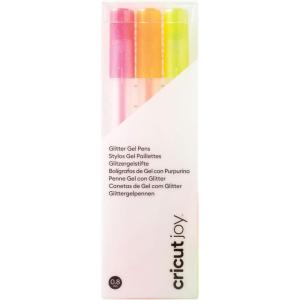 imageCricut Joy Glitter Gel Pens 08 mm Neon 3 ct