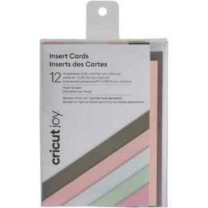 imageCricut Joy Insert Cards  DIY Greeting Card for Baby Shower Birthday and Wedding  Matte Holographic CreamGold 12 ctPastel Sampler