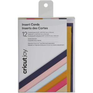 imageCricut Joy Insert Cards  DIY Greeting Card for Baby Shower Birthday and Wedding  Matte Holographic CreamGold 12 ctSensei Sampler