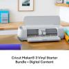imageCricut Maker 3 Smart Cutting Machine  IronOn Starter BundleVinyl Starter Kit